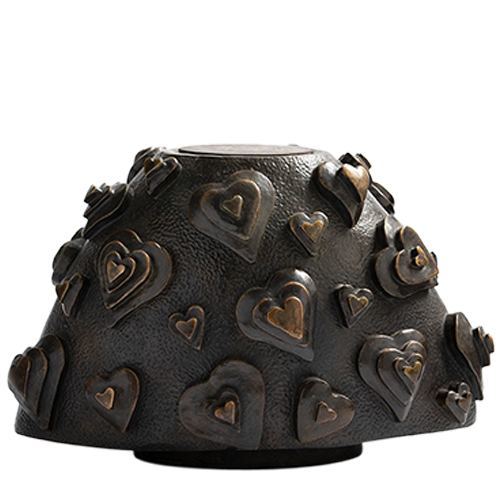 Heartbeat Bronze Cremation Urn