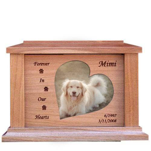 Hearts Forever Picture Cremation Urns