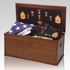 Patriotic Military Memento Box