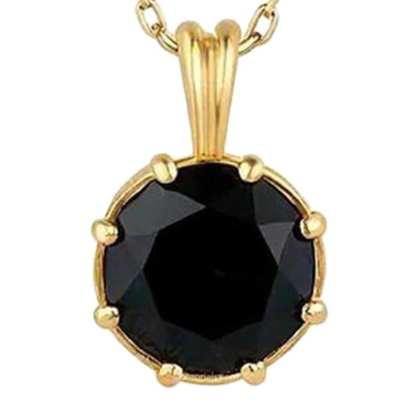 Hexagon Abyss Cremation Crystal Necklace