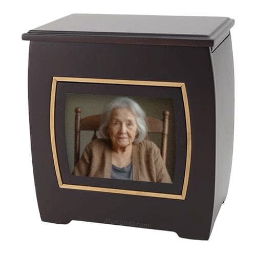 Hiroto Photo Cremation Urn