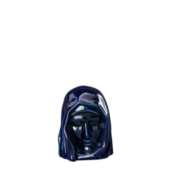 Holy Mother Cobalt Mini Urn