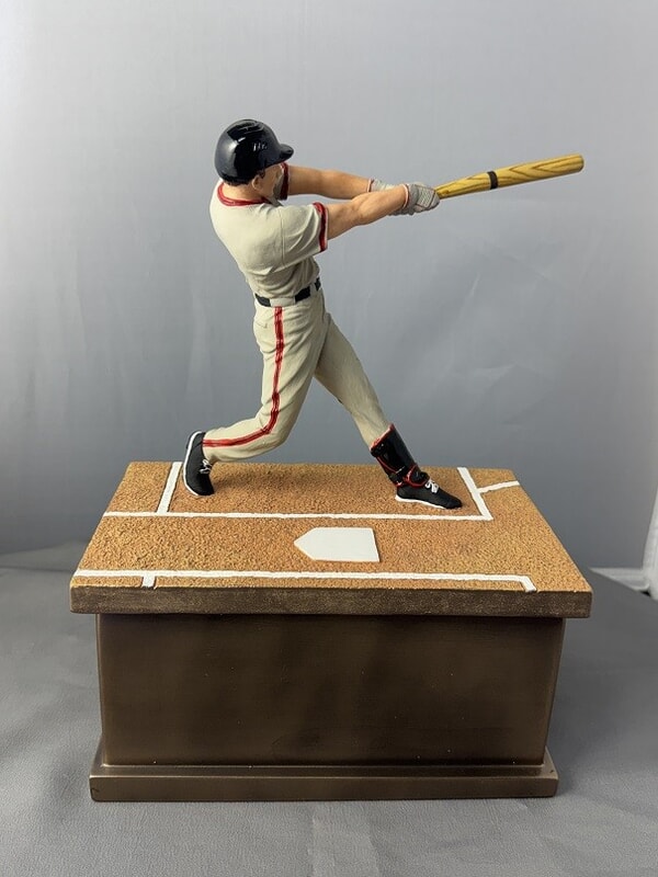 Home Run Baseball Cremation Urn