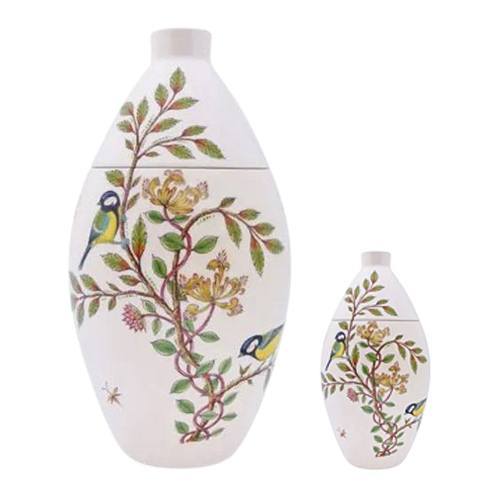 Honeysuckle Ceramic Cremation Urns