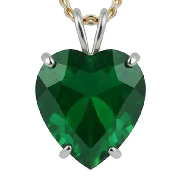 Hope Heart Cremation Crystal Necklace