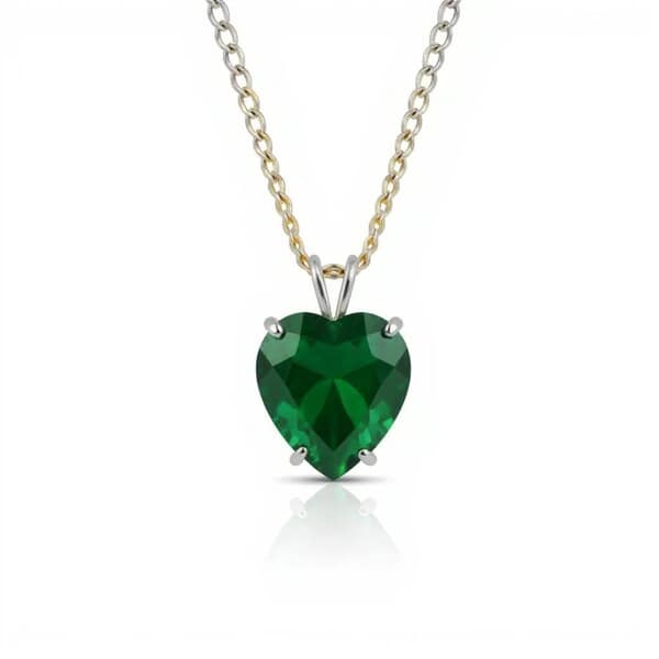 Hope Heart Cremation Diamond Necklace
