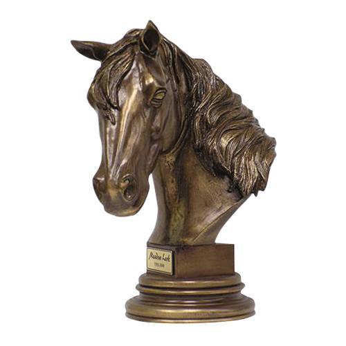 Horse Bust Cremation Urn