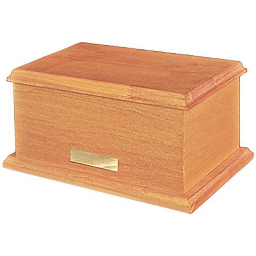 Humbled Wood Cremation Urn