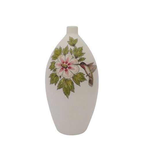 Humming Hibiscus Medium Cremation Urn