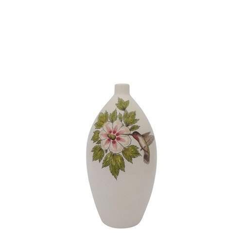 Humming Hibiscus Small Cremation Urn