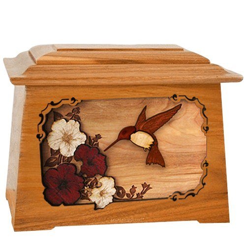 Hummingbird Mahogany Aristocrat Cremation Urn