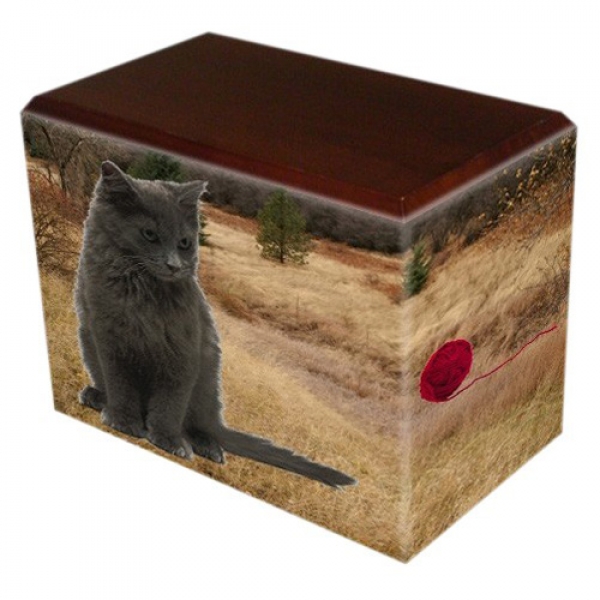 Hunting Ground Pet Picture Walnut Urns