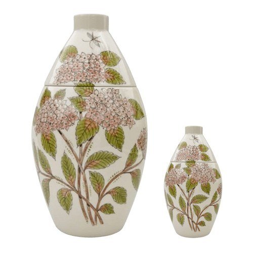 Hydrangea Ceramic Cremation Urns 