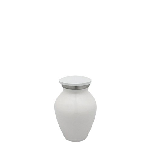 Ice White Keepsake Cremation Urn