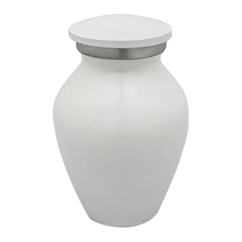 Ice White Keepsake Urn
