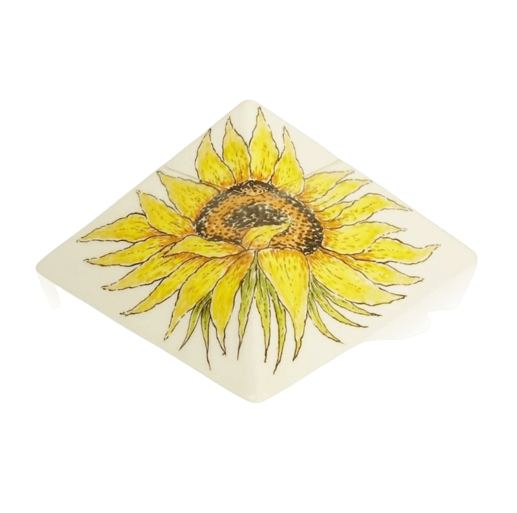 Sunflower Pyramid Ceramic Urns