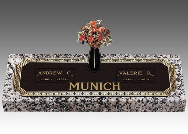 Imperial Companion Cremation Headstone 36 x 13