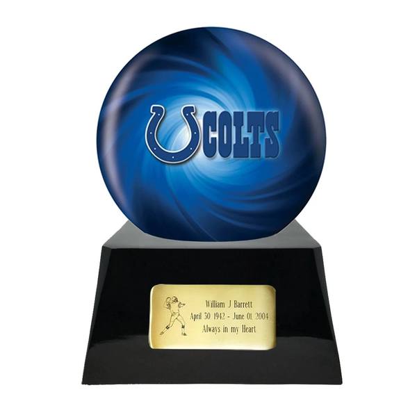 Indianapolis Colts Football Cremation Urn