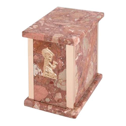 Design Pernice Praying Boy Marble Urn