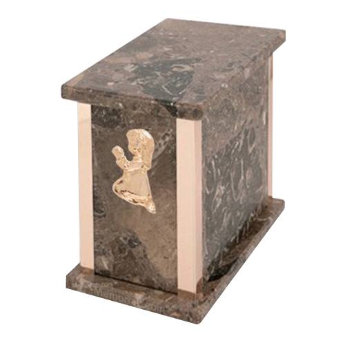 Design Rosatica Praying Girl Marble Urn