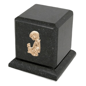 Graceful Cambrian Child with Toy Cremation Urn