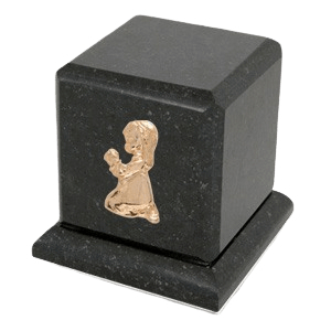 Graceful Cambrian Praying Girl Cremation Urn