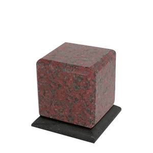 Grande African Red Granite Medium Urn