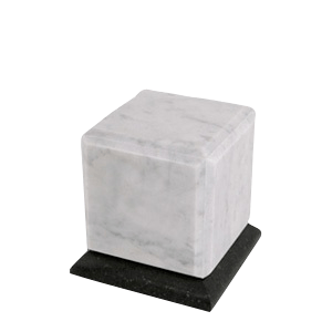 Grande Bianco Marble Medium Urn