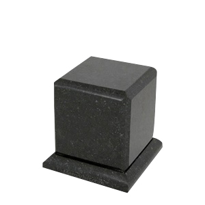 Grande Cambrian Black Granite Medium Urn