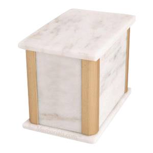 Solitude Bianco Children Cremation Urn