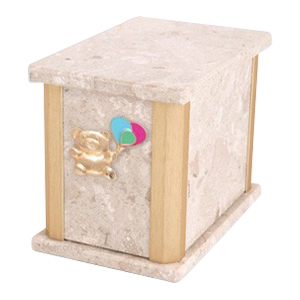 Solitude Perlato ABC Teddy Cremation Urn