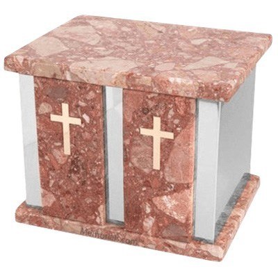 Infinita Pernice Marble Companion Urns