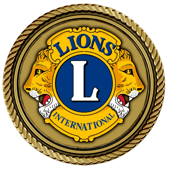 International Lions Club Medium Medallion