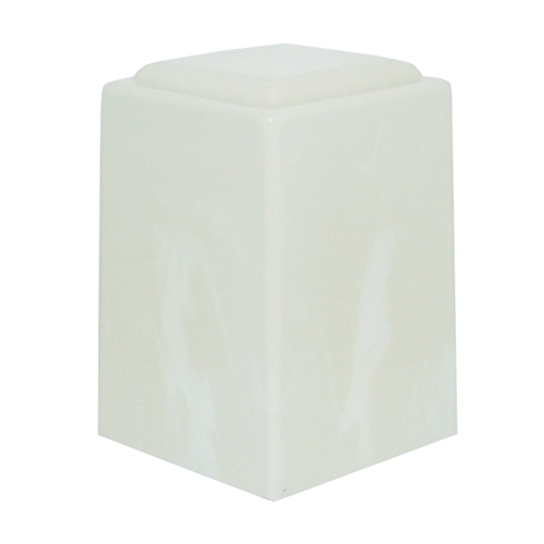 Ivory Marble Cremation Urn