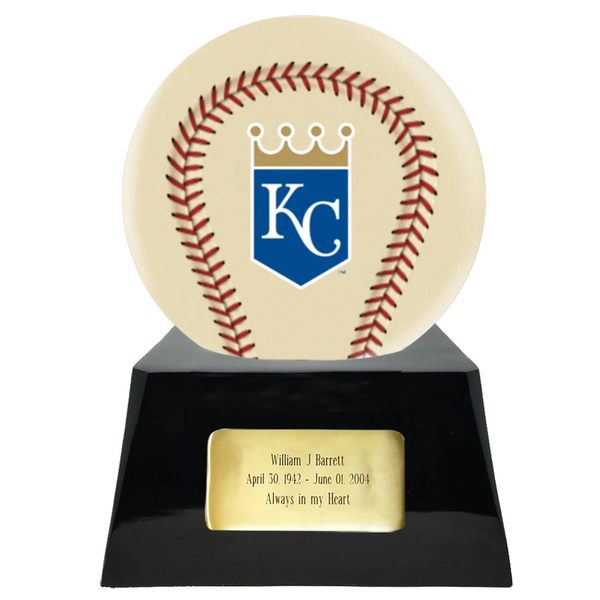 Kansas City Royals Baseball Cremation Urn