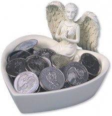 Assortment Angel Keepsake Coin Set