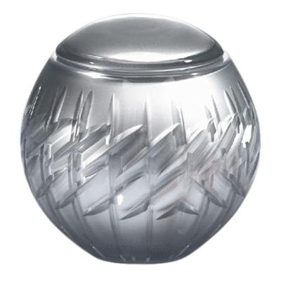 Crystal Glass Pet Urn