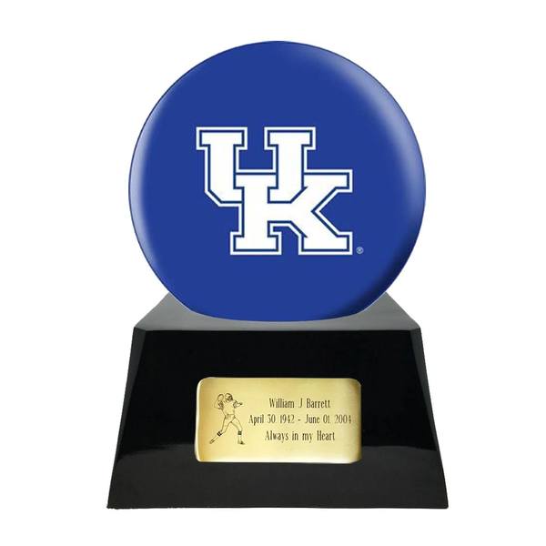 Kentucky Wildcats Team Sphere Cremation Urn