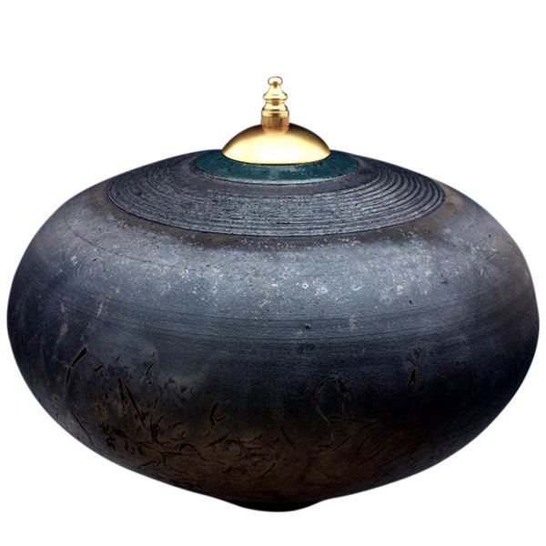 Kikiman Raku Cremation Urn For Two
