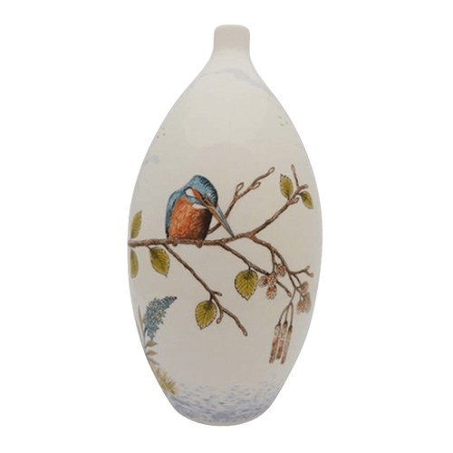 Kingfisher Ceramic Cremation Urn