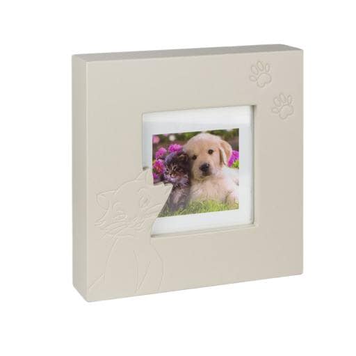Kitten Large Photo Frame Cremation Urn