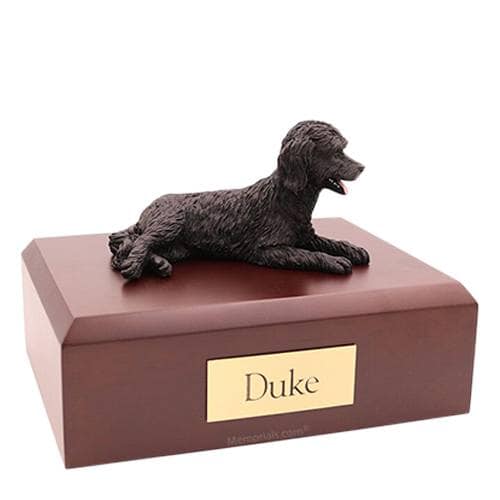 Labradoodle Black Large Dog Urn