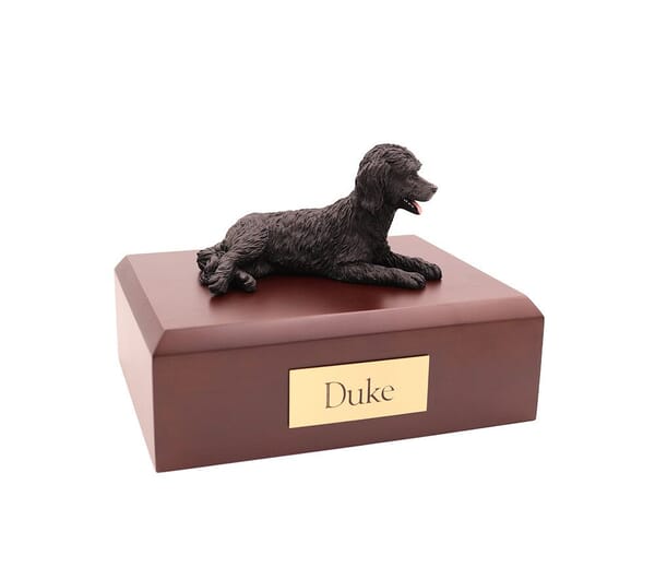 Labradoodle Black X Large Dog Urn