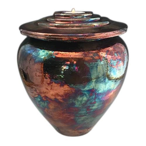 Lake Louise Ceramic Urn