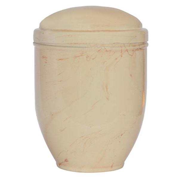 Latte Ceramic Urn