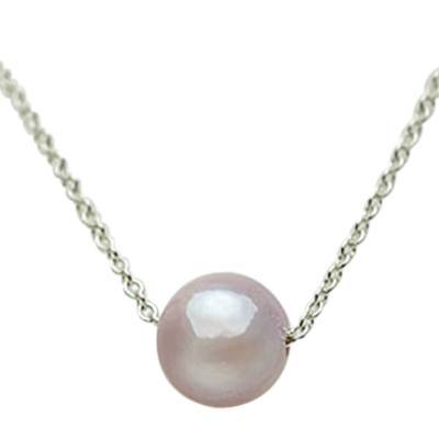 Lavender Pearl Cremation Pendant