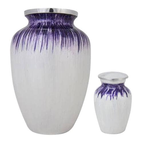Lavender Rain Cremation Urns