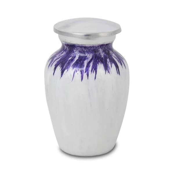 Lavender Rain Keepsake Urn