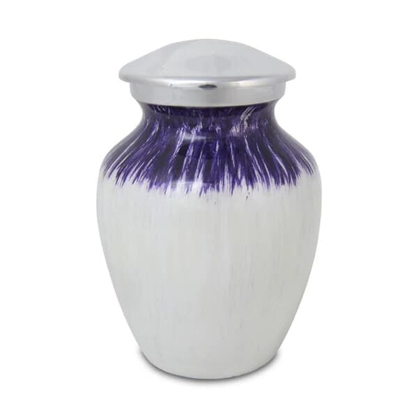 Lavender Rain Child Cremation Urn