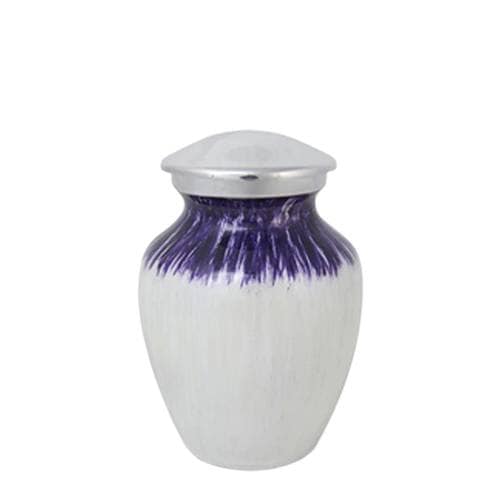 Lavender Rain Small Cremation Urn